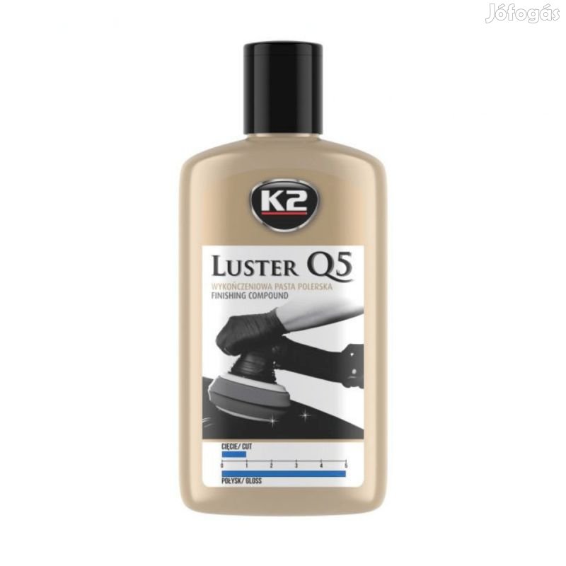 K2 Luster kék polírpaszta /finiselő, befejező paszta/ 250g