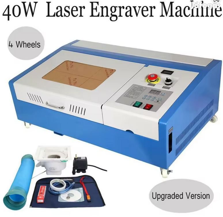 K40 30x20 CO2 Lézervágó és Gravírozógép N3778