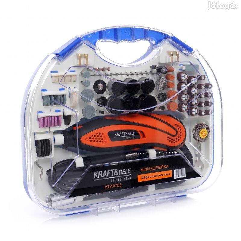 KD10753 multifunkciós kisgép gravírozó 270W / 210db tartozék