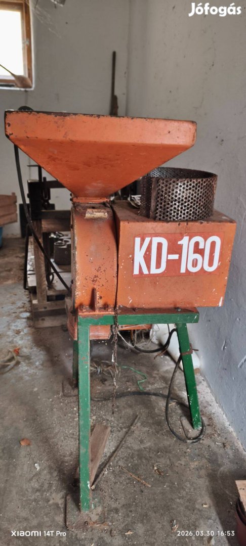 KD-160 Terménydaráló eladó, Foglalva