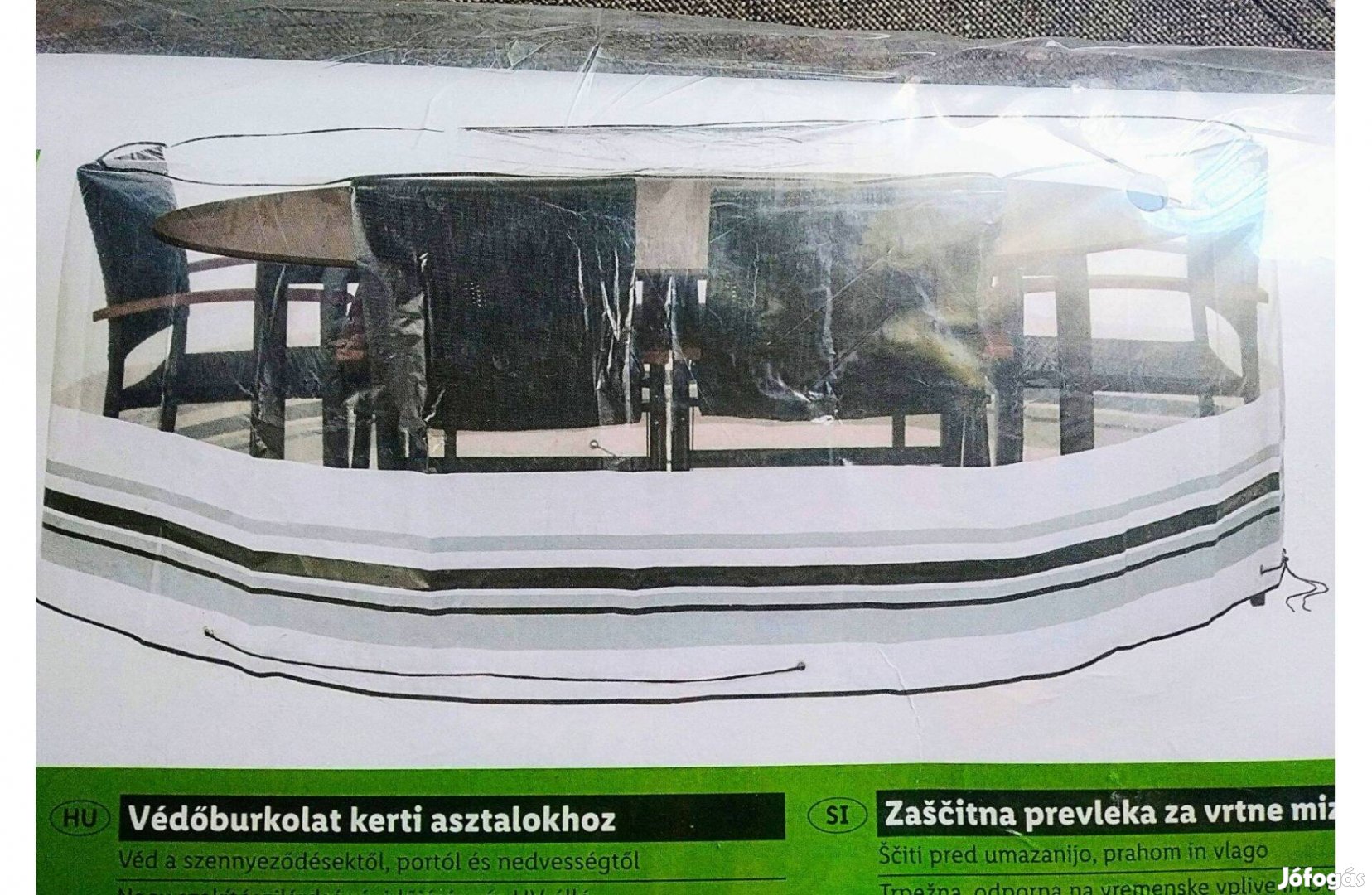 KERTI Bútor Ülőgarnitúra Takaró 225X152X85 CM CM Víz UV És Időjárásáll