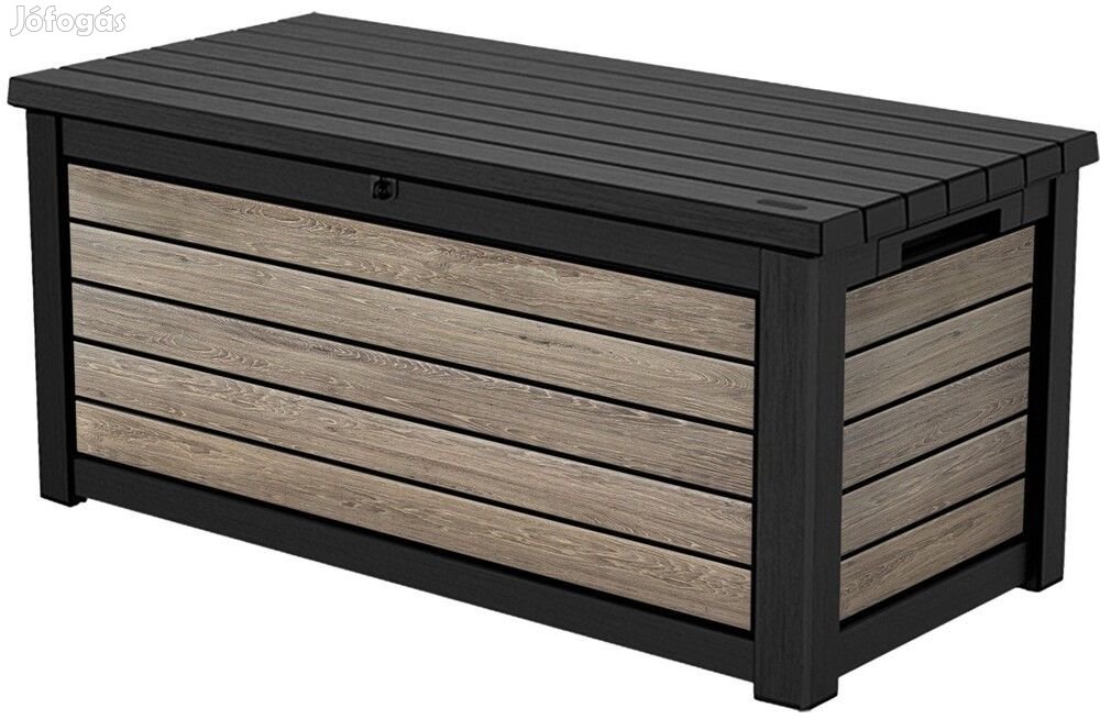 KETER SIGNATURE HORIZONTAL tárolóbox 630 L  Ashwood (kőrisfa hatású)
