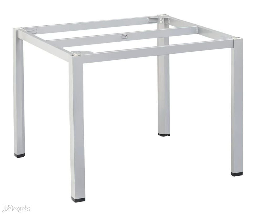 KETTLER CUBIC asztalváz 95×95 cm  ezüst