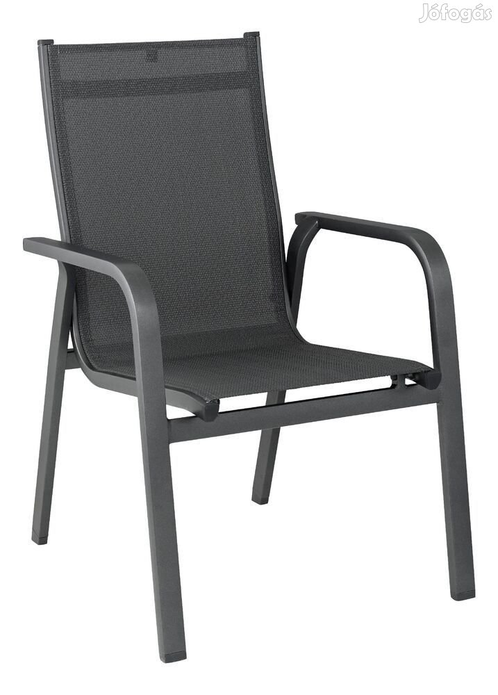 KETTLER EASY alumínium rakásolható kerti szék  antracit