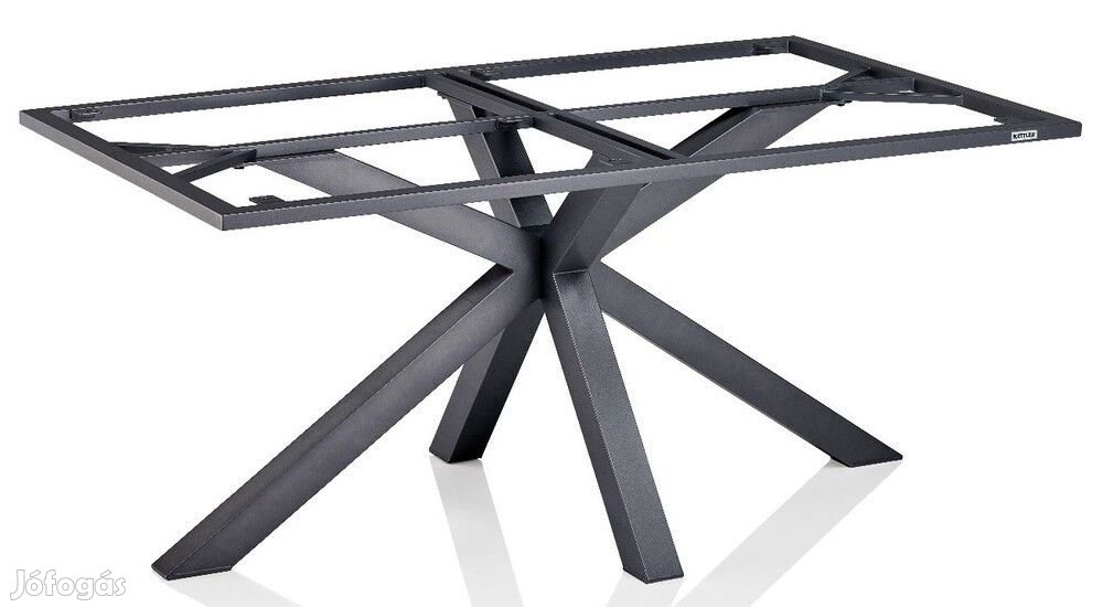 KETTLER X-LEG alumínium asztalváz 160×95 cm  antracit
