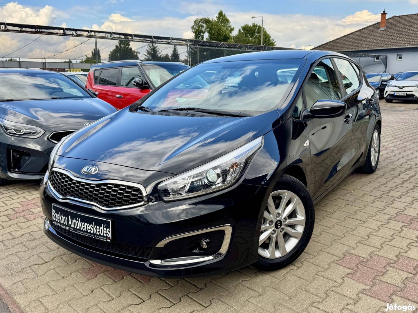 KIA CEE'D 1.6 GDI EX Prémium Első tulajdonostól...