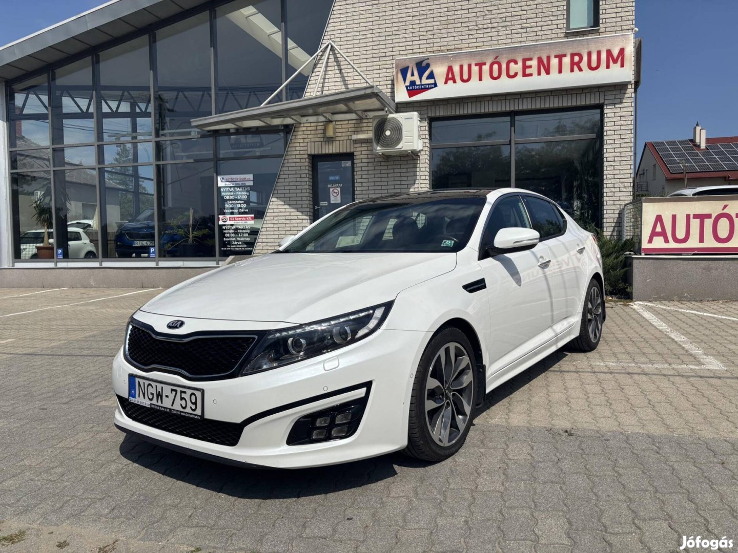 KIA Optima 1.7 CRDI EX Prémium Magyar-1 Tulaj-V...