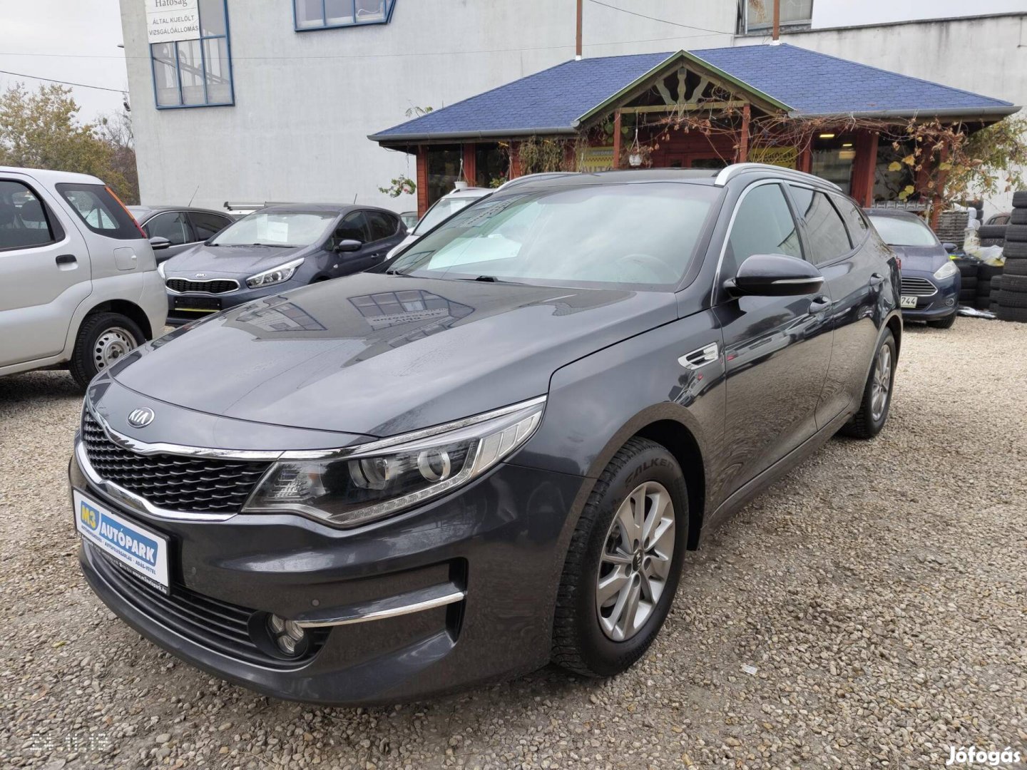 KIA Optima SW 1.7 CRDI LX DCT Silber 1 Tulajos....