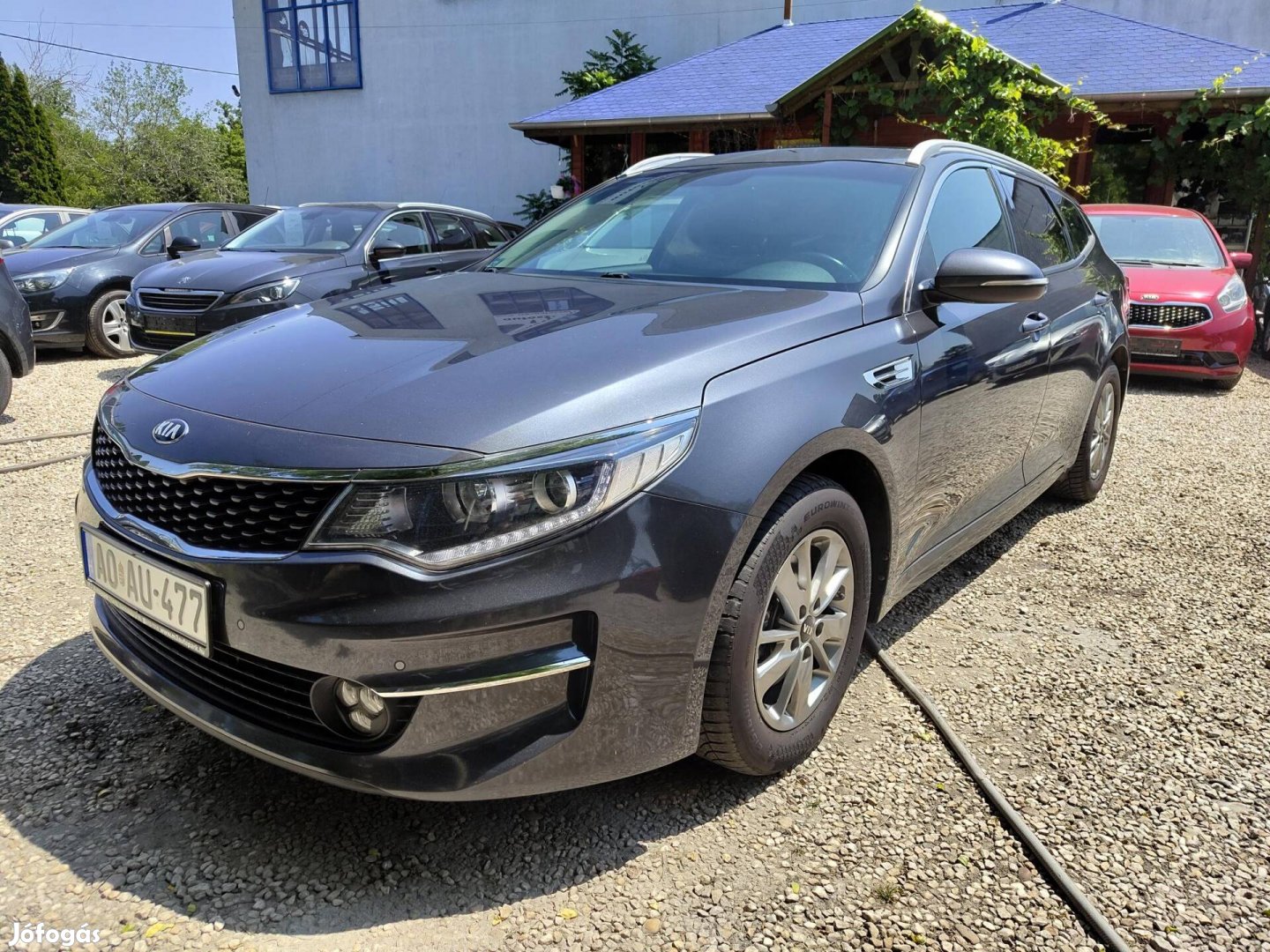 KIA Optima SW 1.7 CRDI LX DCT Silber 1 Tulajos....