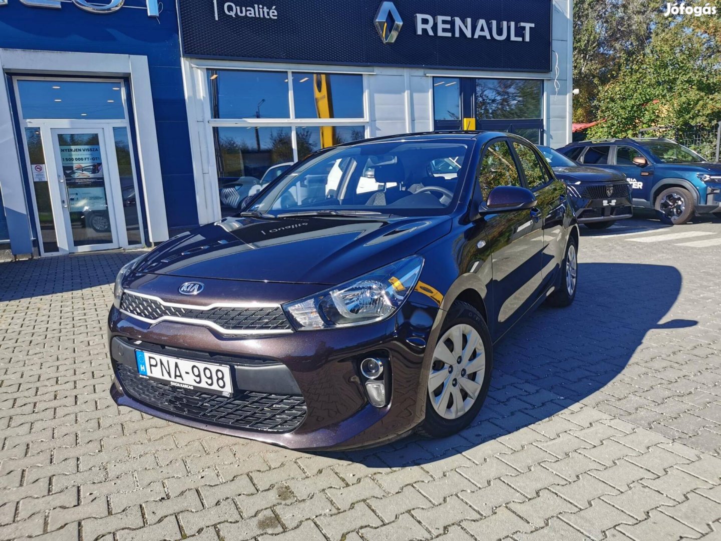 KIA RIO 1.25 MPI LX Leinformálható. Rendszerese