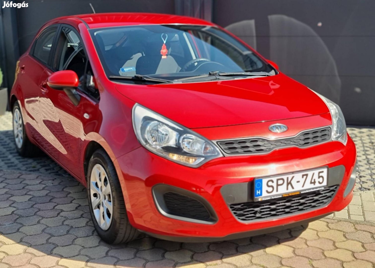 KIA RIO 1.2 Cvvt EX Szép Bordómetál. 2. Tulajdo...