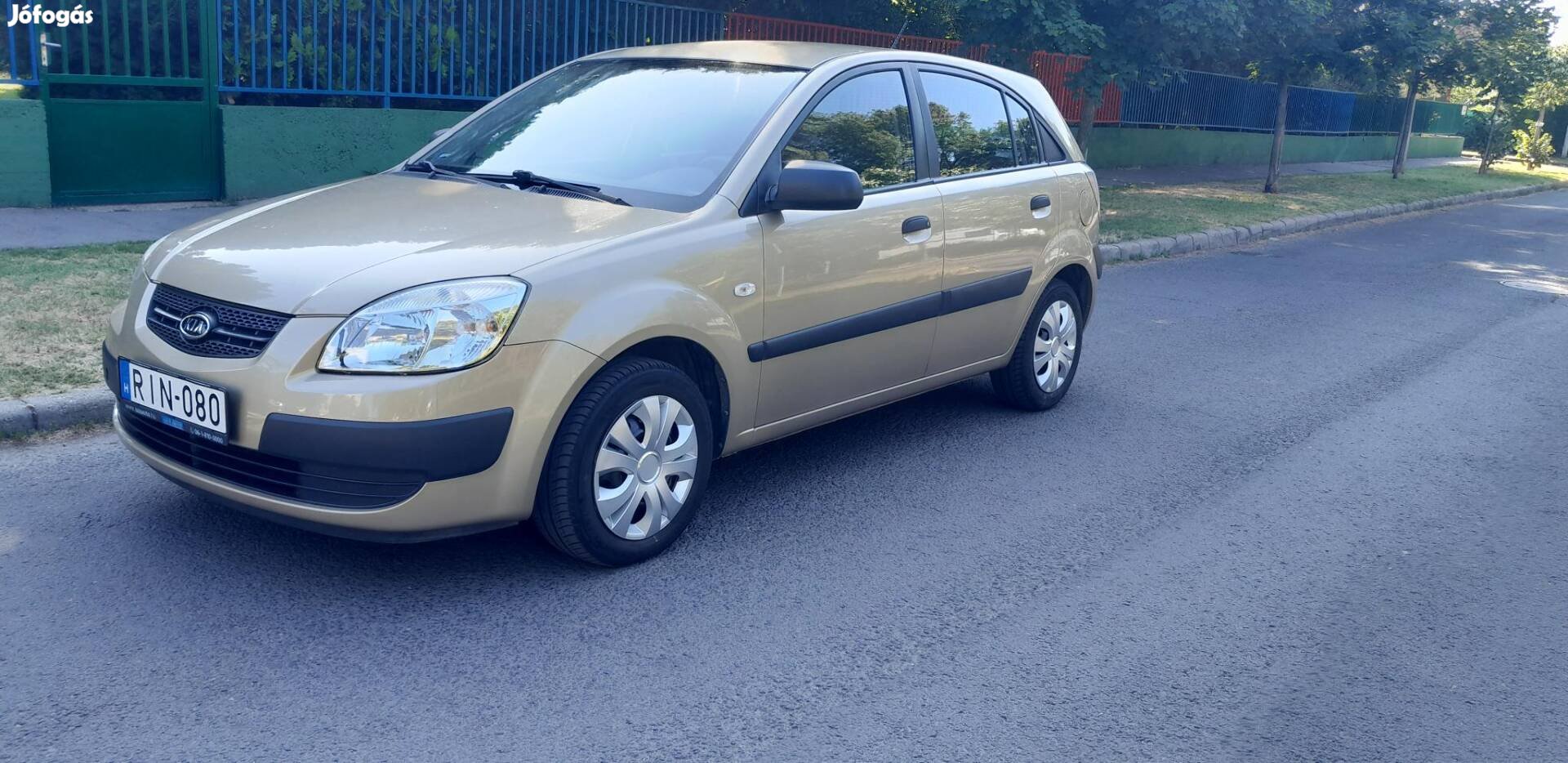 KIA RIO 1.4 EX Friss vizsga. Klíma Gyönyörű áll...