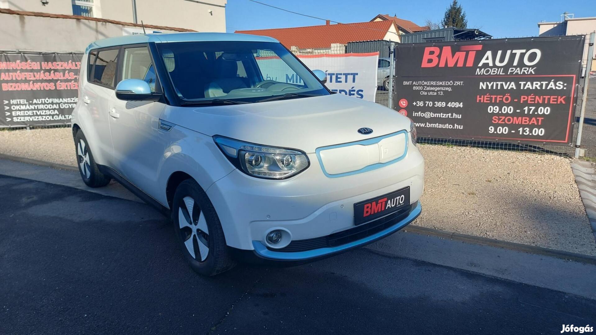 KIA Soul EV CVT Sérülésmentes. téli hatótáv 70k...