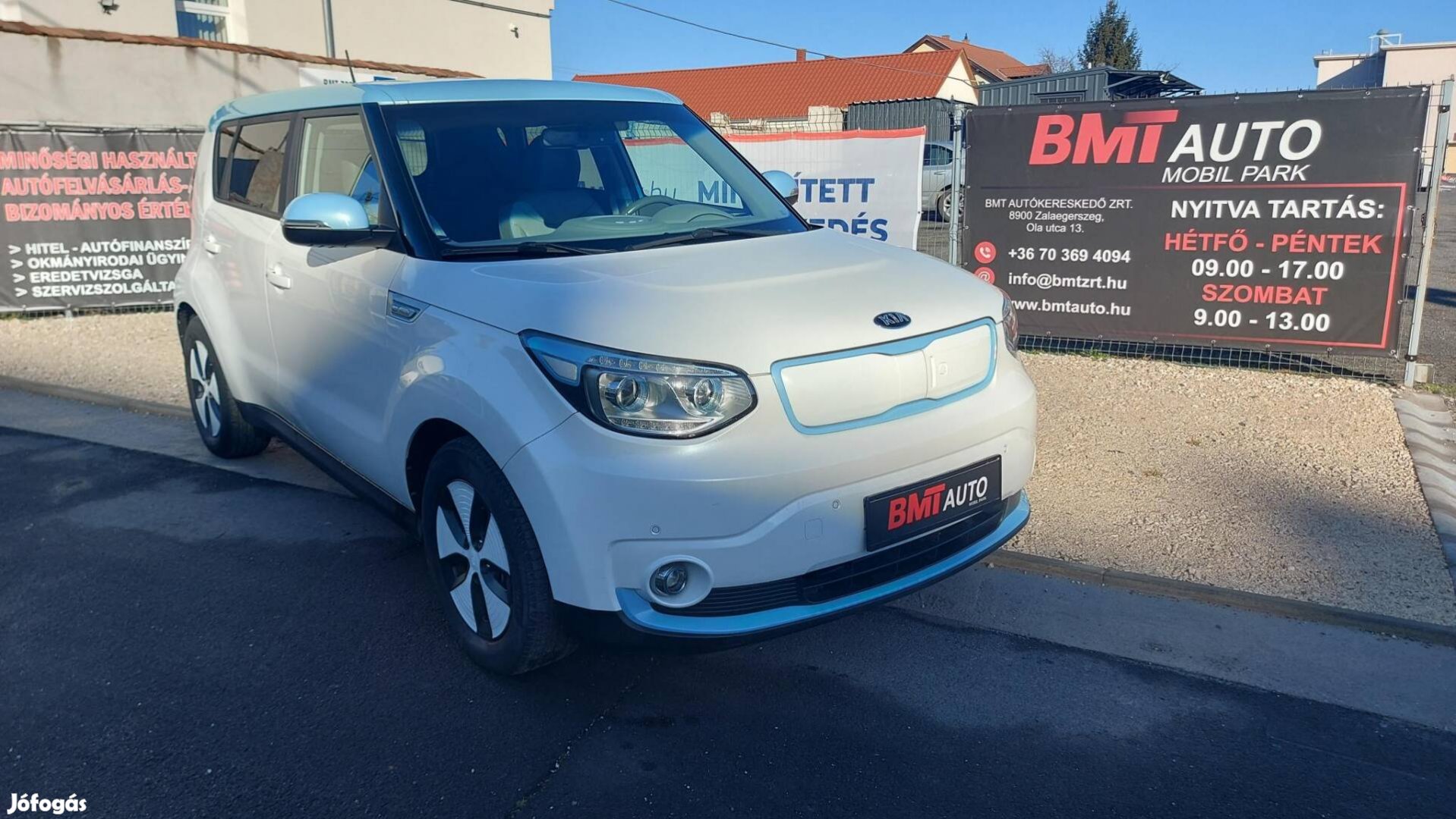 KIA Soul EV CVT Sérülésmentes. téli hatótáv 70k...