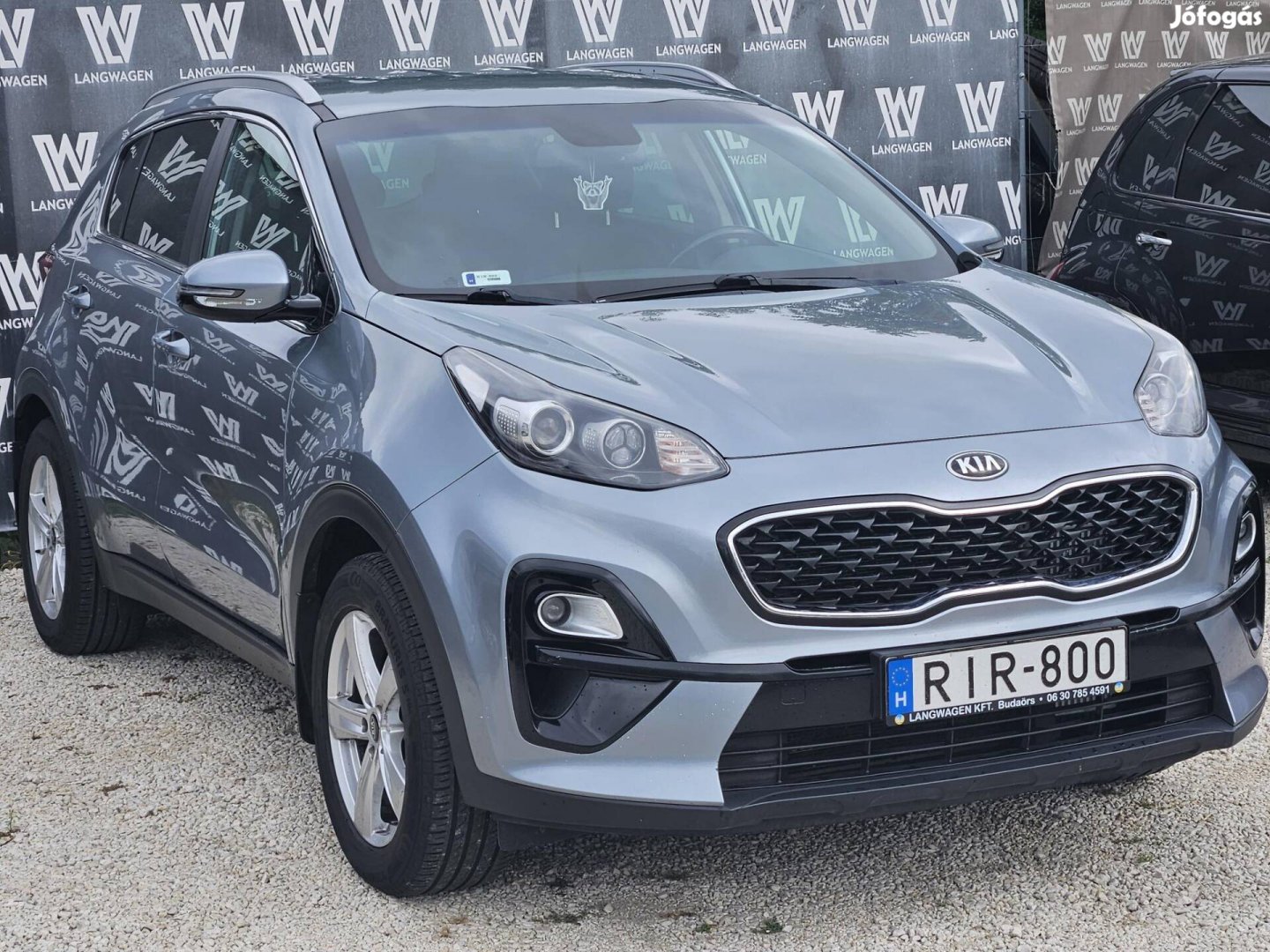 KIA Sportage 1.6 CRDI HP Silver Magyarországi....