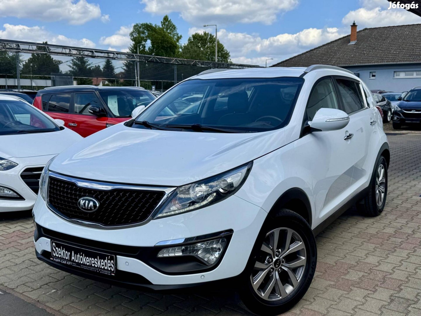 KIA Sportage 1.6 GDI EX Prémium 80.000Km! Bőrká...