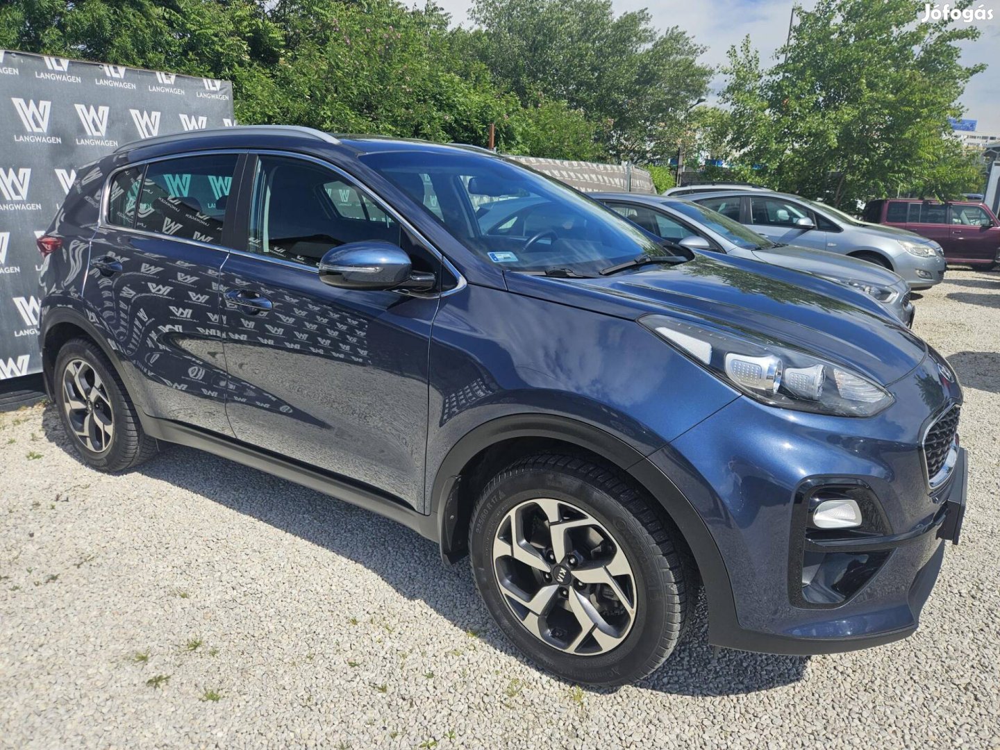 KIA Sportage 1.6 GDI Silver Magyarorzági. első...