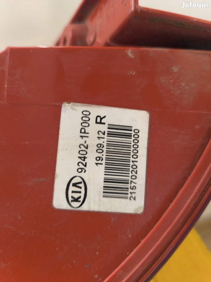 KIA Venga hátsó lámpa 