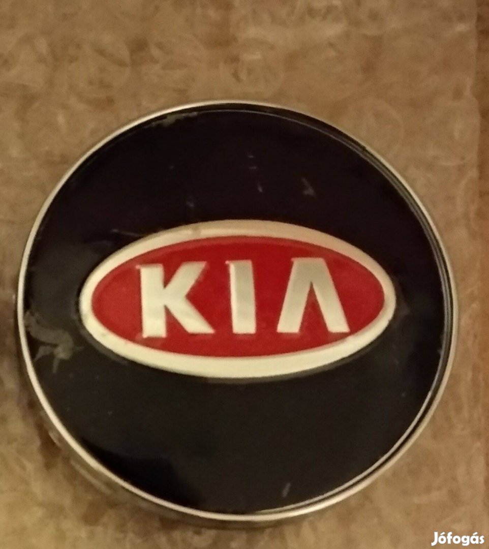 KIA alumínium embléma (logó, jel) 80 mm-es