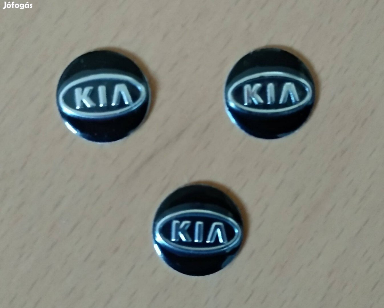 KIA indítókulcs (autó kulcs) embléma, logó 14 vagy 18 mm-es