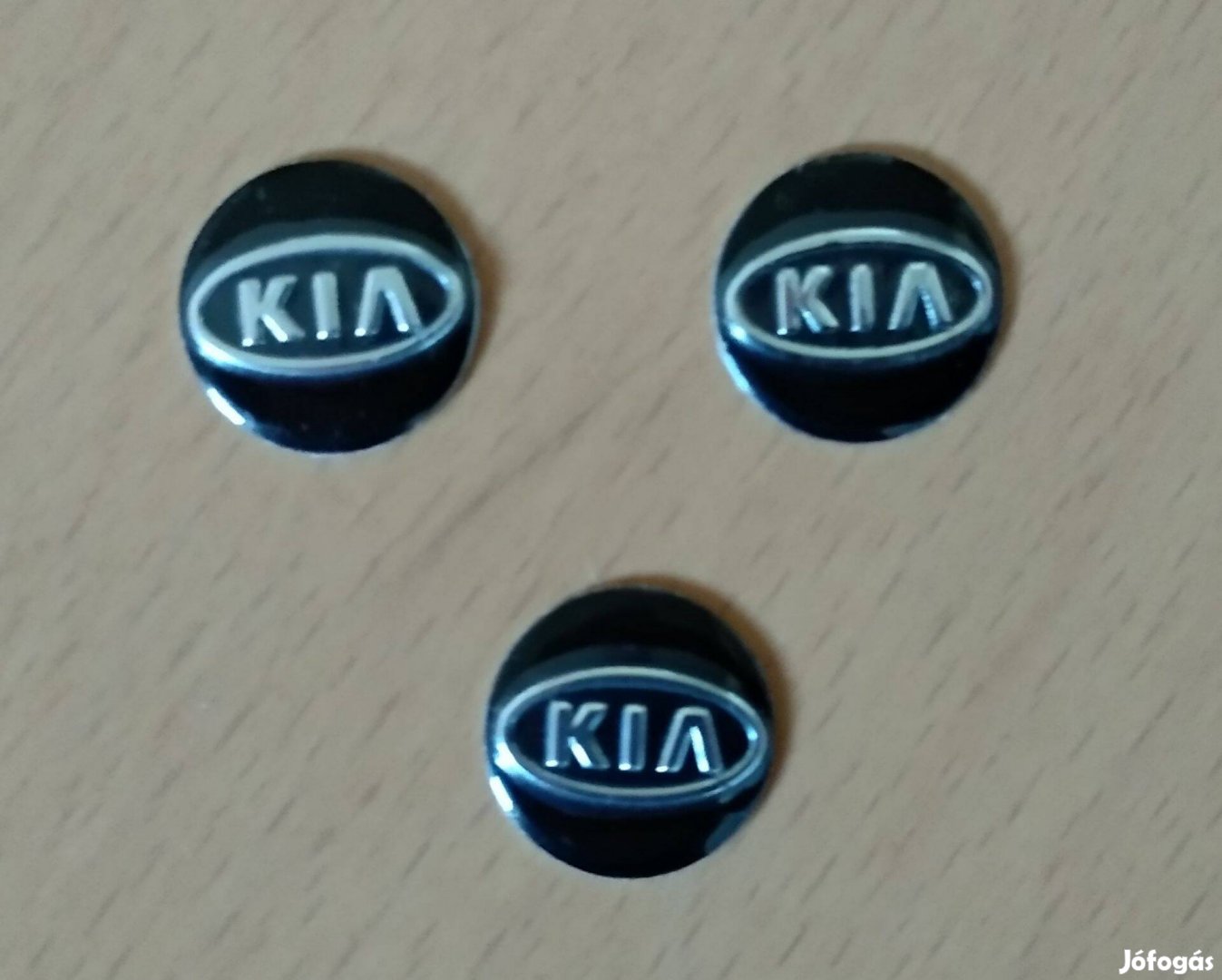KIA indítókulcs (autó kulcs) embléma, logó, jel 14 v. 18 mm-es