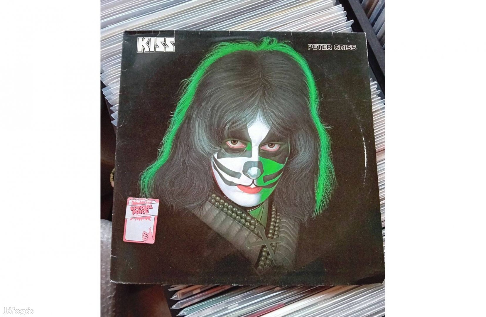 KISS Peter Criss Bakelit Lemez