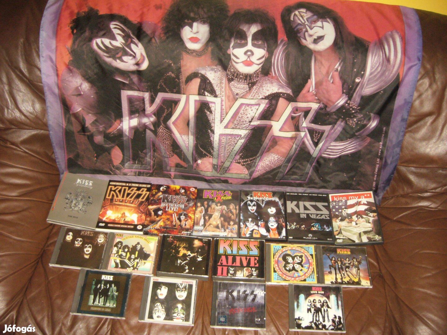 KISS . dvd - cd lemez Gyűjtemény , Detroit Rock City ! Cserélhető