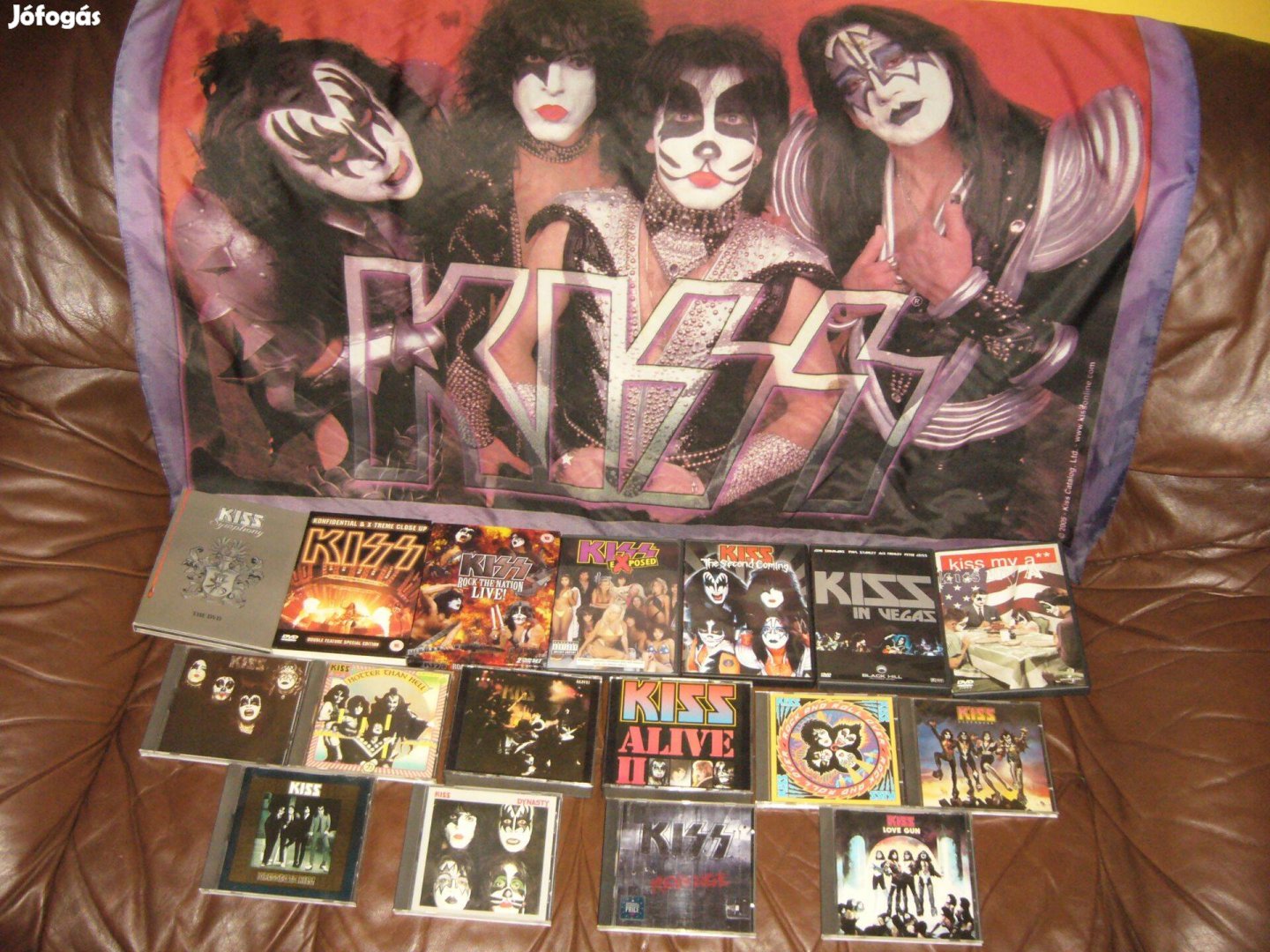 KISS . dvd - cd lemez Gyűjtemény , Detroit Rock City ! Cserélhető