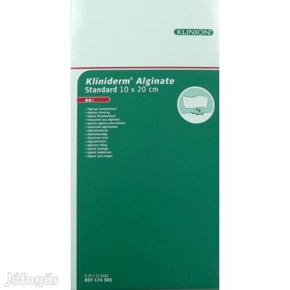 KLINIDERM ALGINATE 10 X 20 CM 10 db