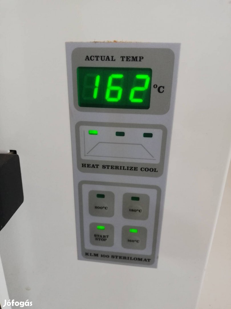 KLM 100 Steriliomad orvosi gyógyászati hőlégsterilizáló