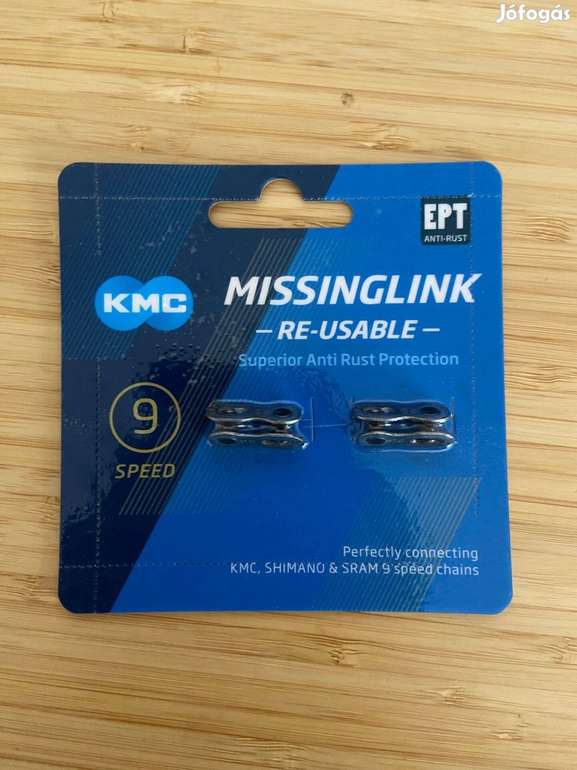 KMC Missinglink patentszem 9 sebességes lánchoz