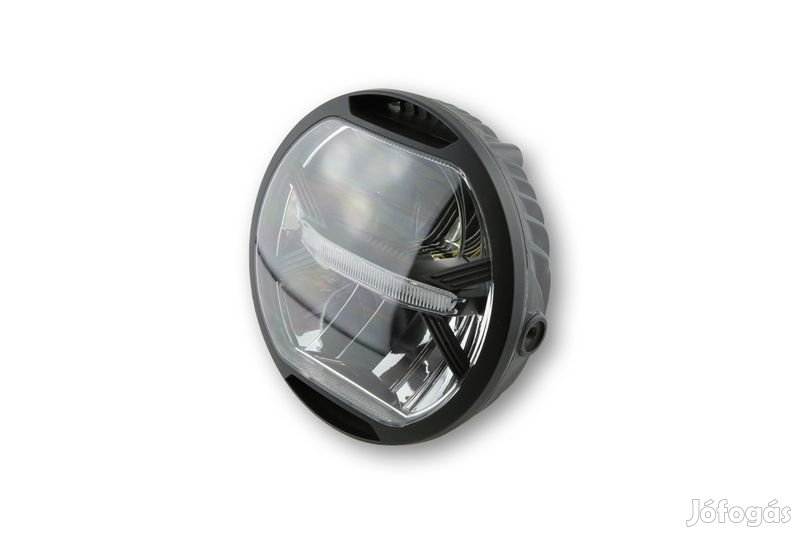 KOSO LED fényszóró, fekete, oldalsó rögzítés