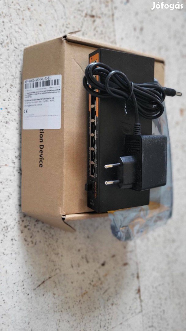 KP-9000-9Xhml-X 2500Mbps menedzselhető switch eladó
