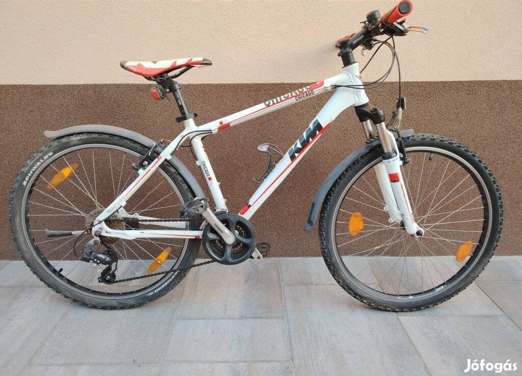 KTM 26"-os Teleszkópos, Aluvázas, minőségi MTB kerékpár