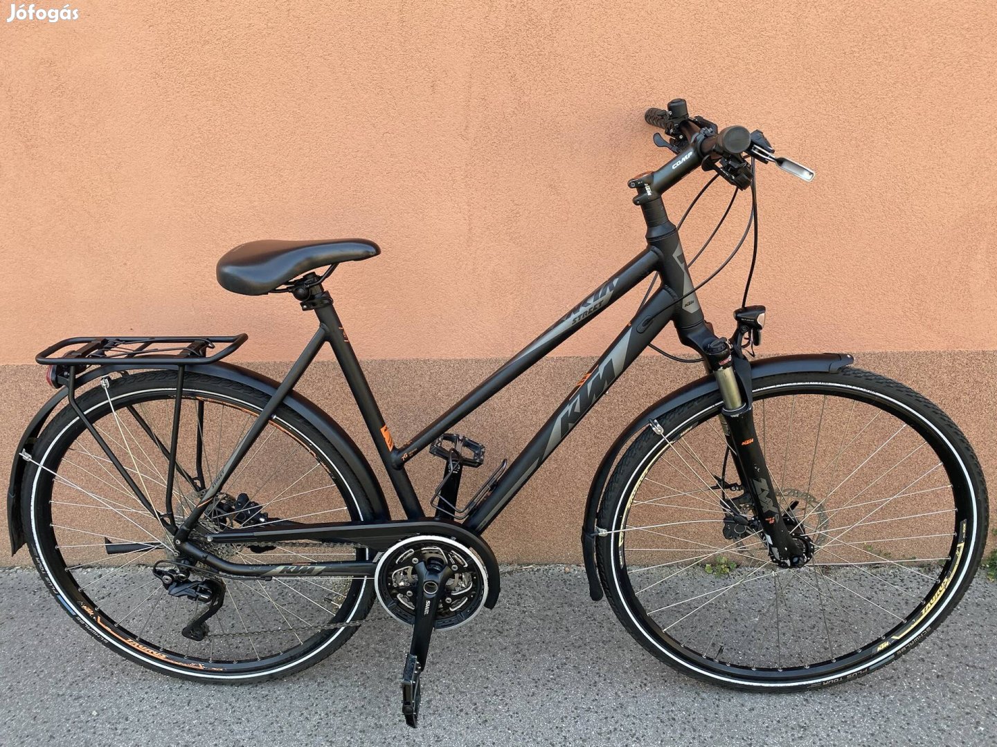 KTM,28-as,Agydinamo,Deore xt,slx,Lockout Telo,3x10sebességes.