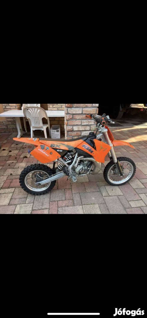 KTM 65 SX gyerek cross megkímélt 