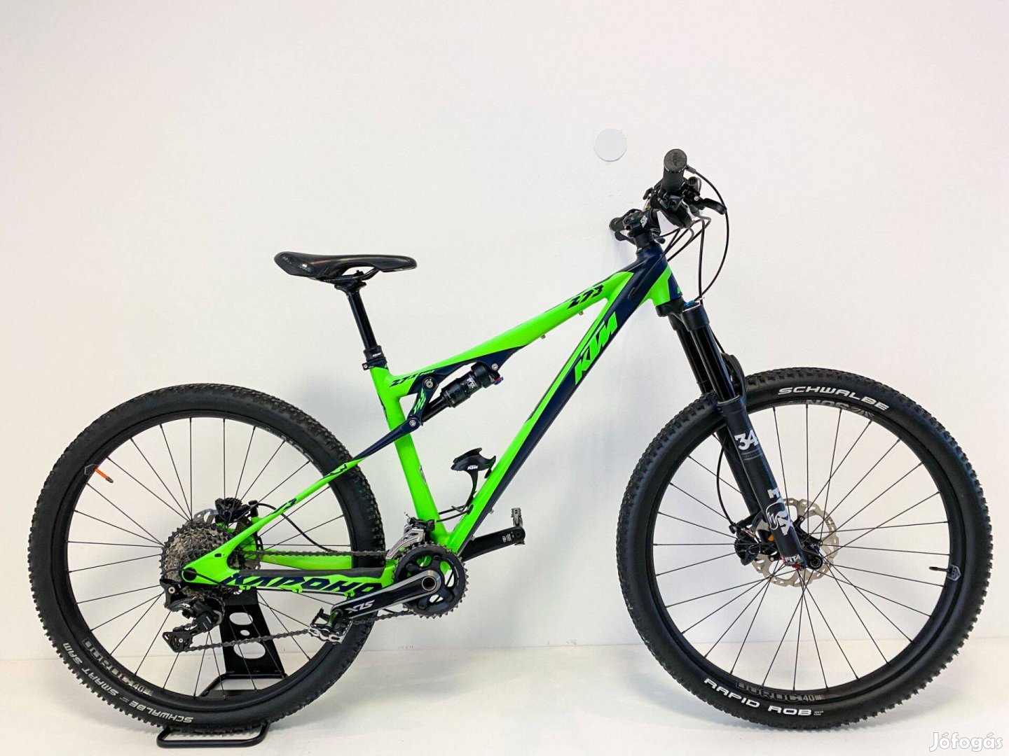 KTM Kapoho 273 27,5"-os Fully MTB Kerékpár, 43cm/S