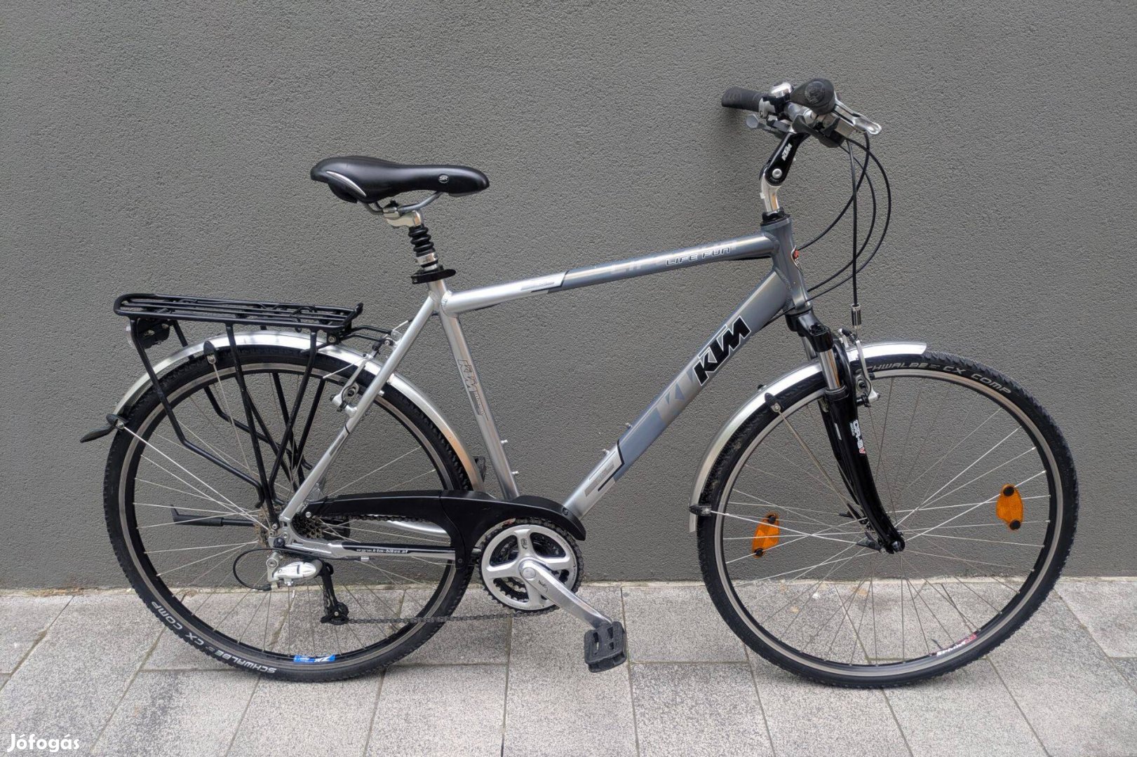 KTM Life Fun férfi crosstrekking Shimano Deore/Alivio 3x9s!