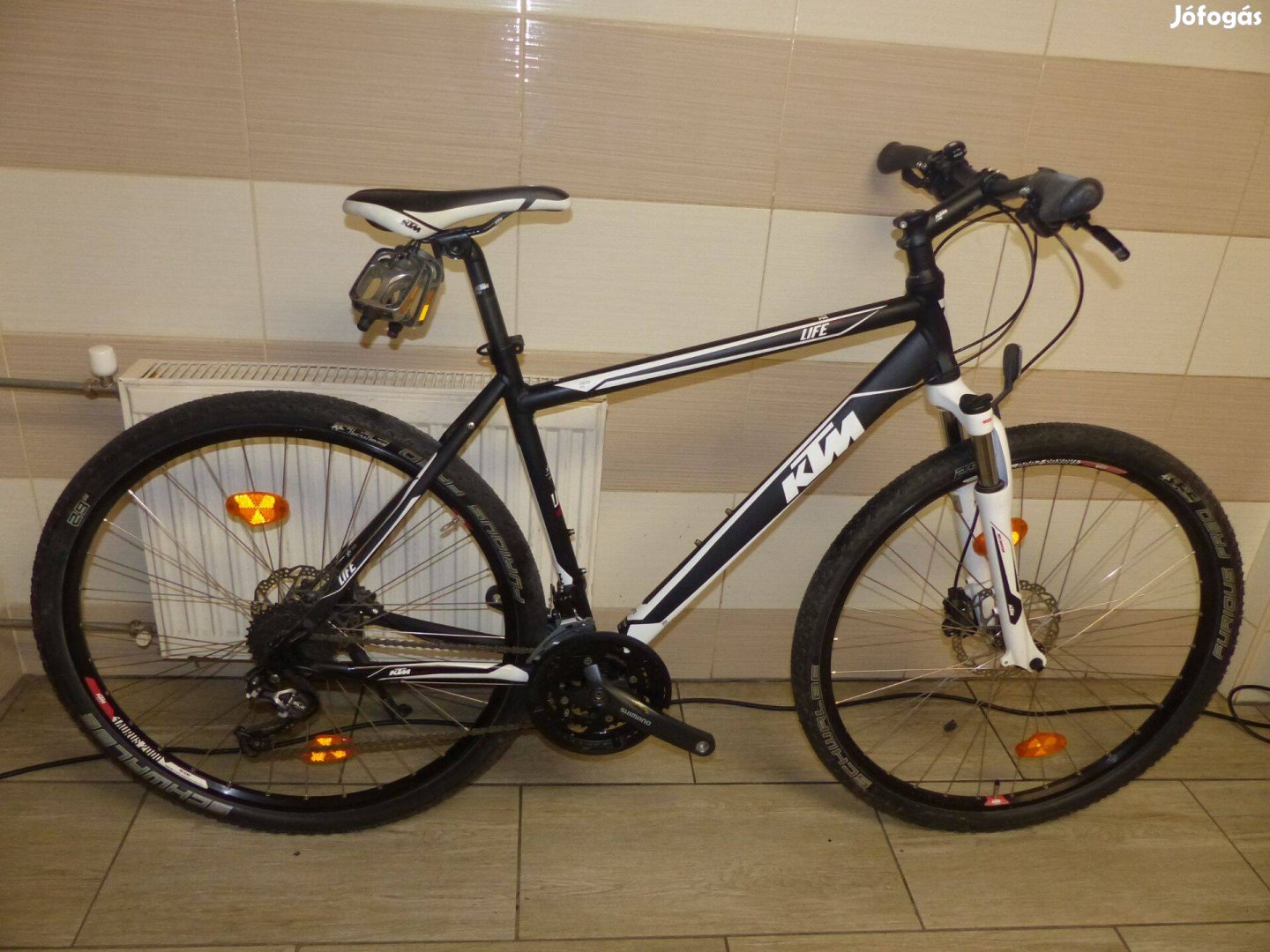 KTM Life újszerű trekking,SLX,hidr.fék,51cm