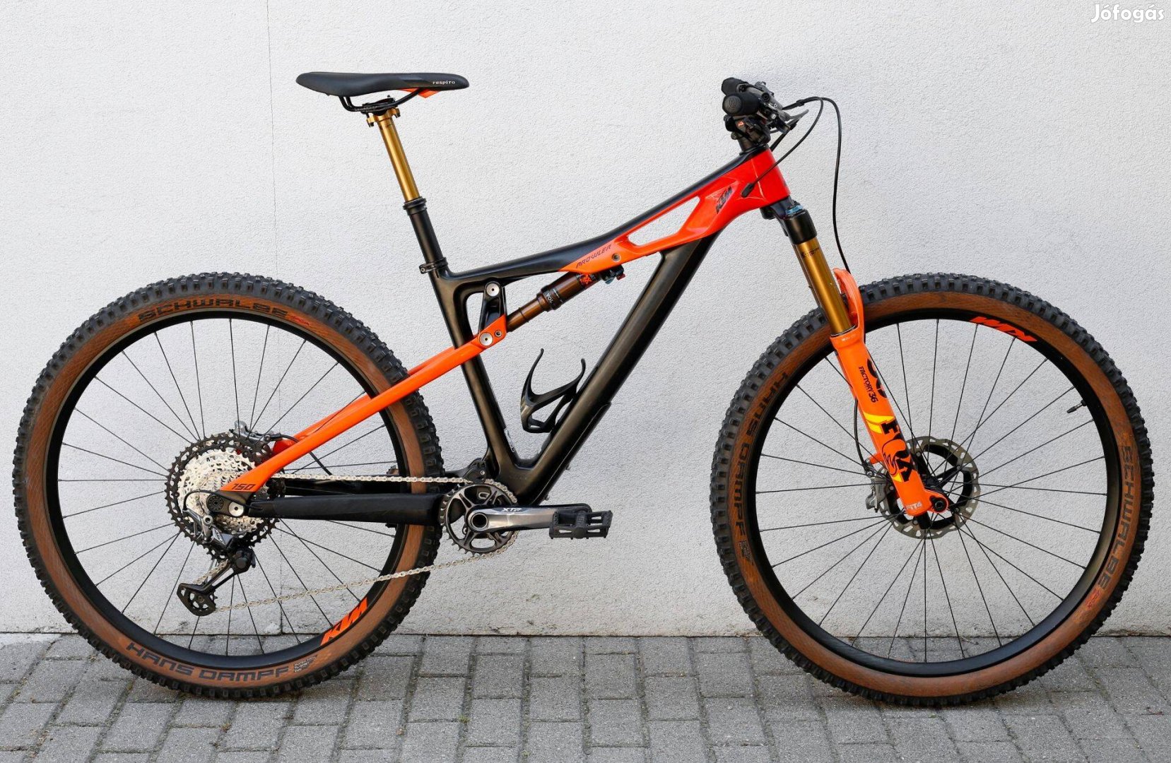 KTM Prowler Sonic 29" carbon fully MTB, Fox36-Fox, 1x12 XTR (S)