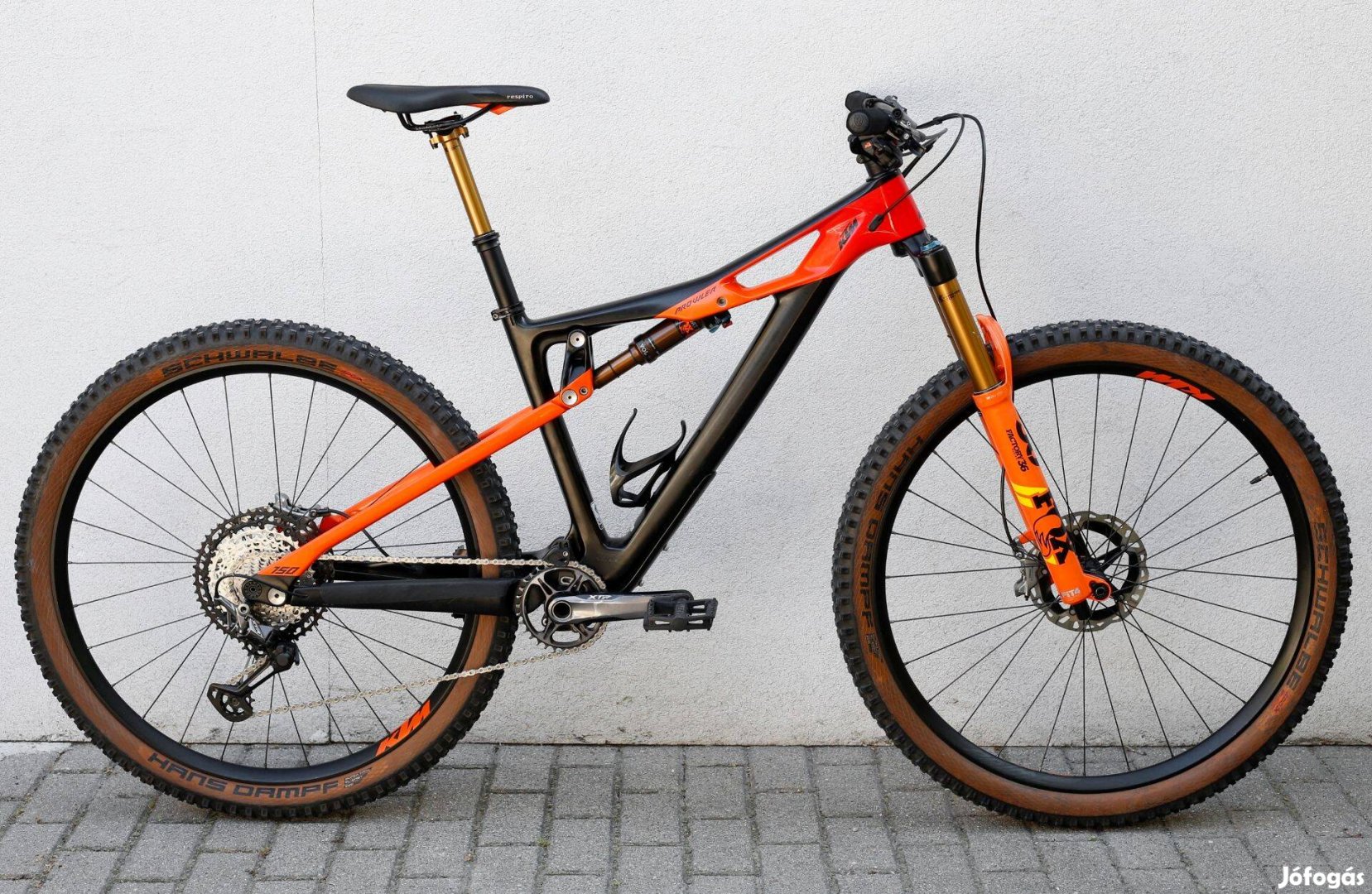 KTM Prowler Sonic 29" carbon fully MTB kerékpár, 1x12 XTR (S)