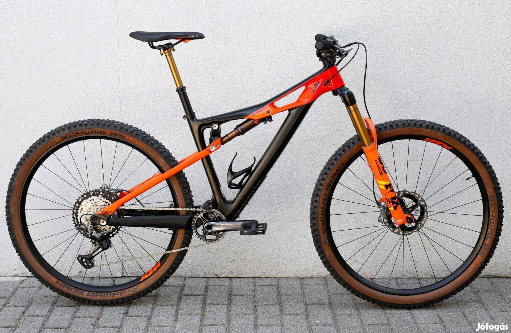 KTM Prowler Sonic 29" használt Carbon fully MTB kerékpár (S)