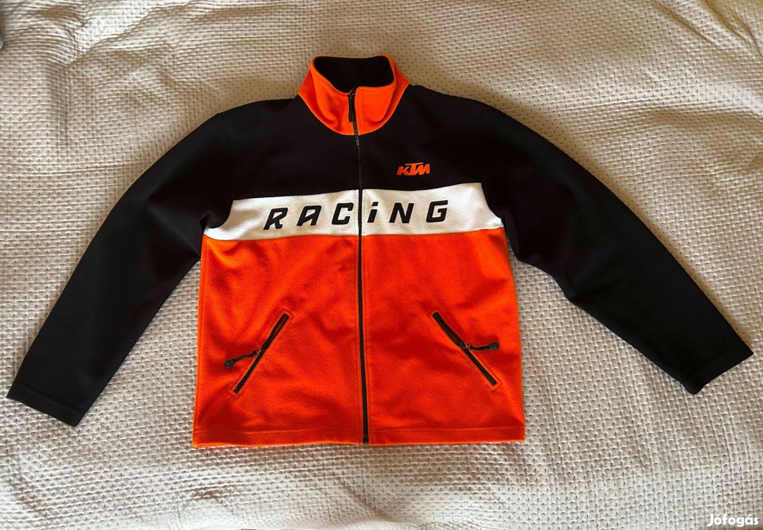 KTM Racing motoros polár felső , dzseki , kabát - XL