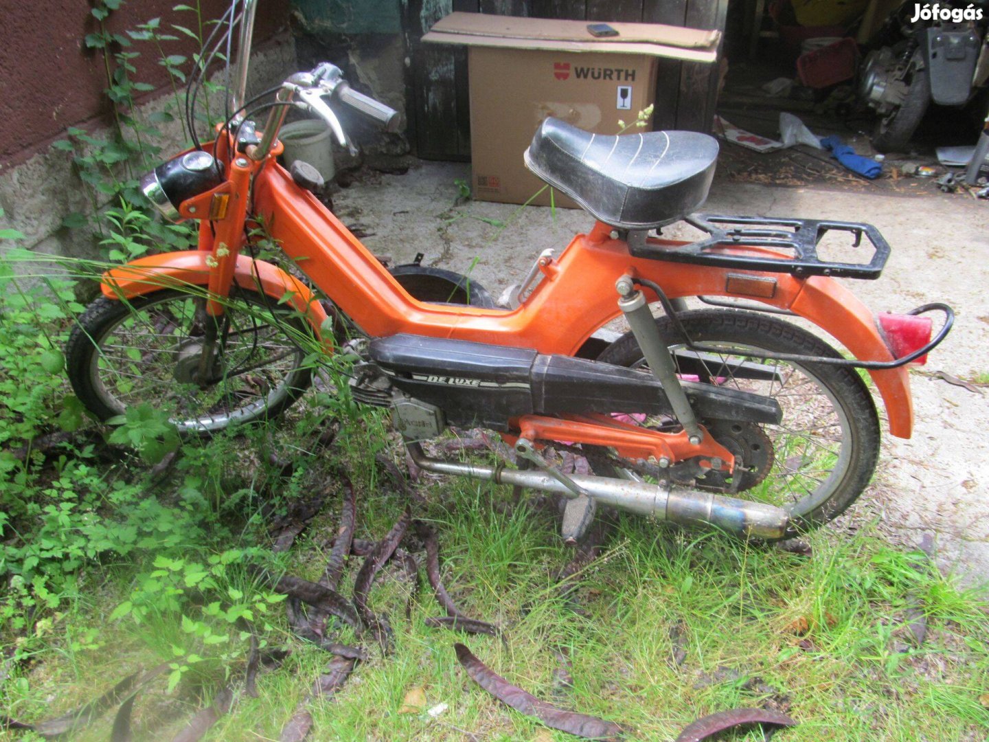 KTM Sachs robogó bontódik