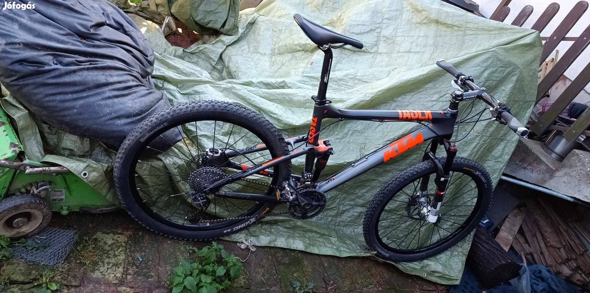 KTM Taser full karbon fully kerékpár