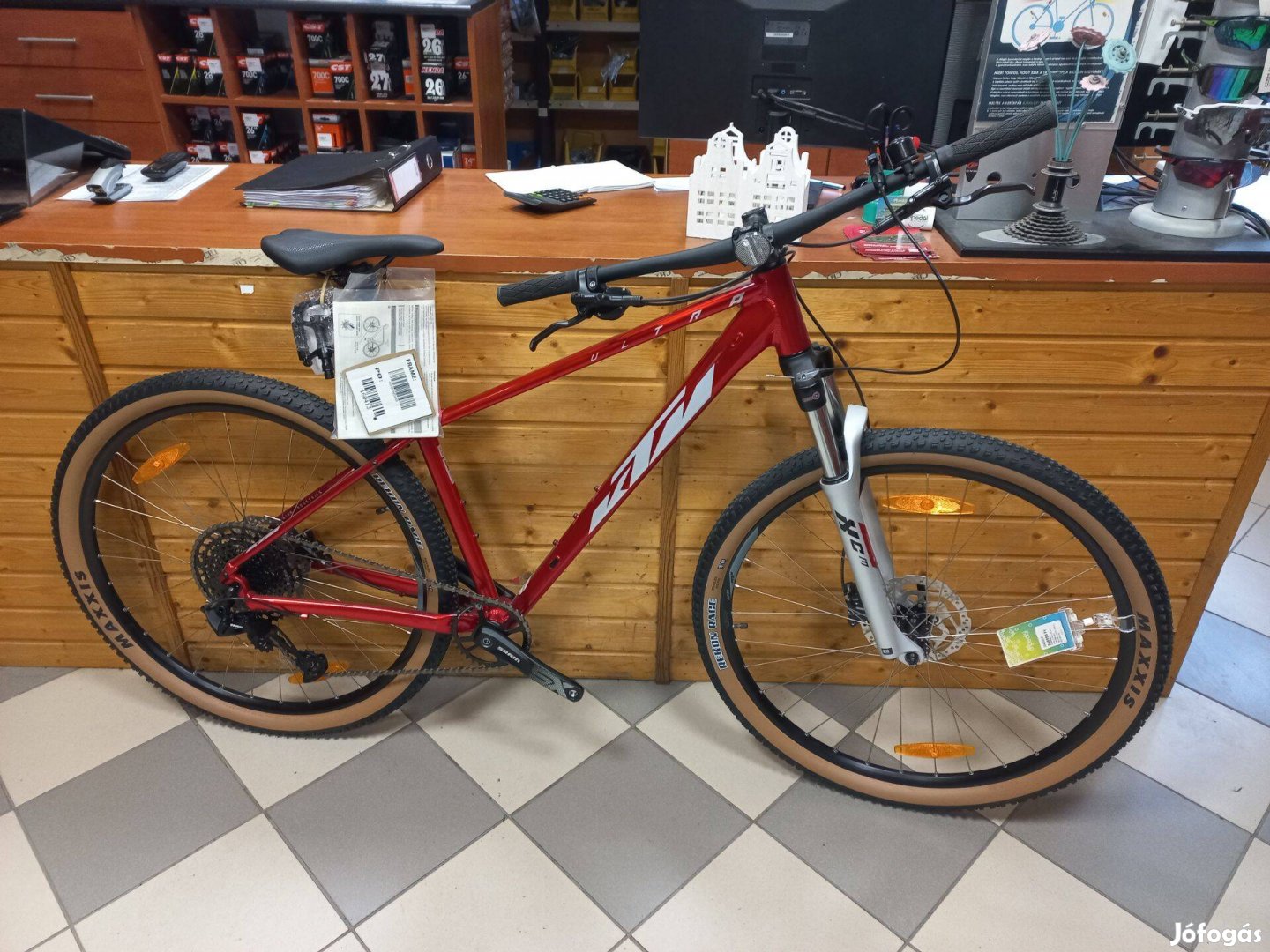 KTM Ultra Fun 29 Chrome RED SilverBlack L48cm MTB 29