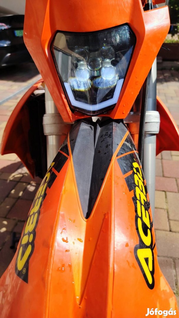 KTM exc-f 250 friss műszaki újszerű Enduro 