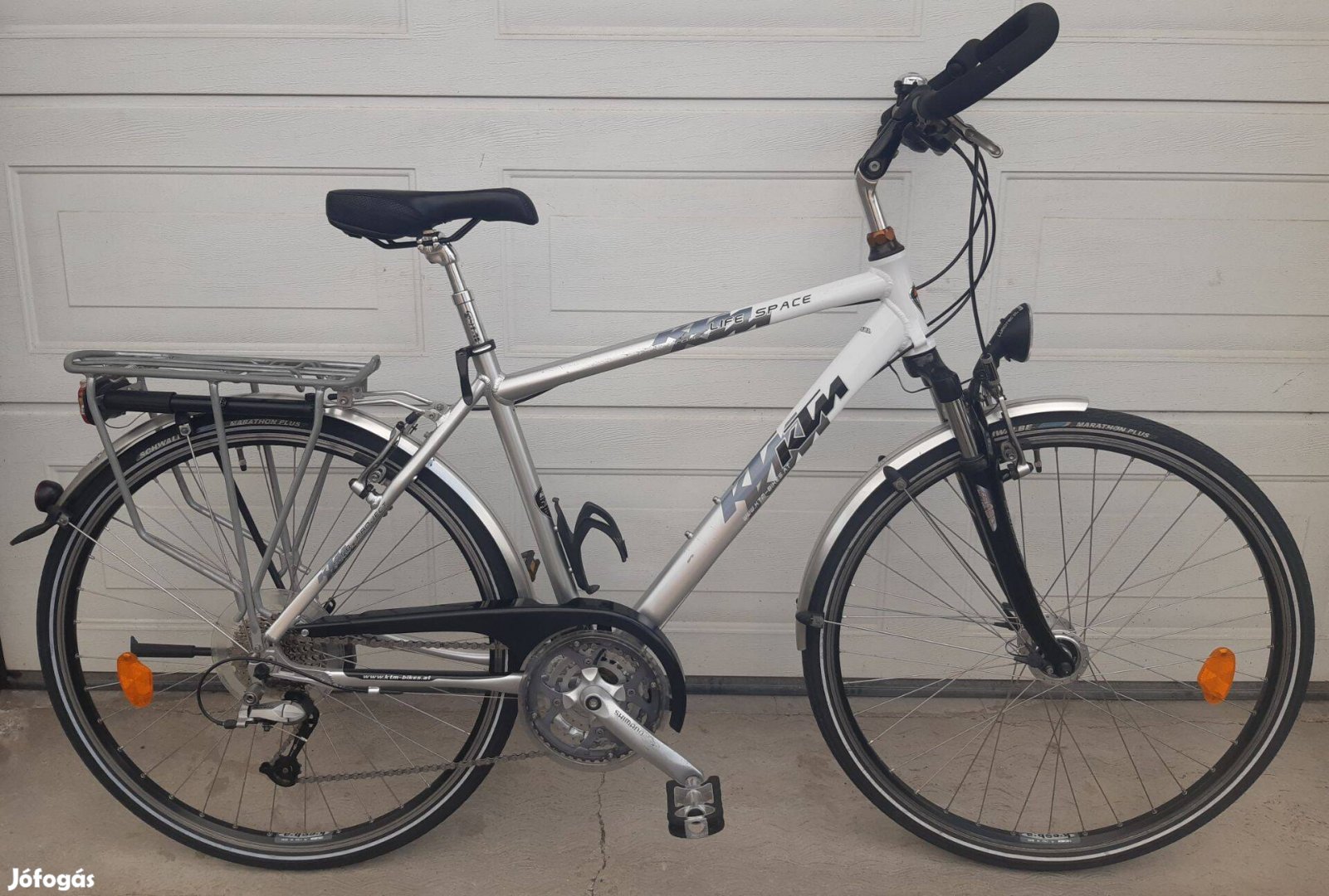 KTM férfi trekking, agydinamós, Deore LX
