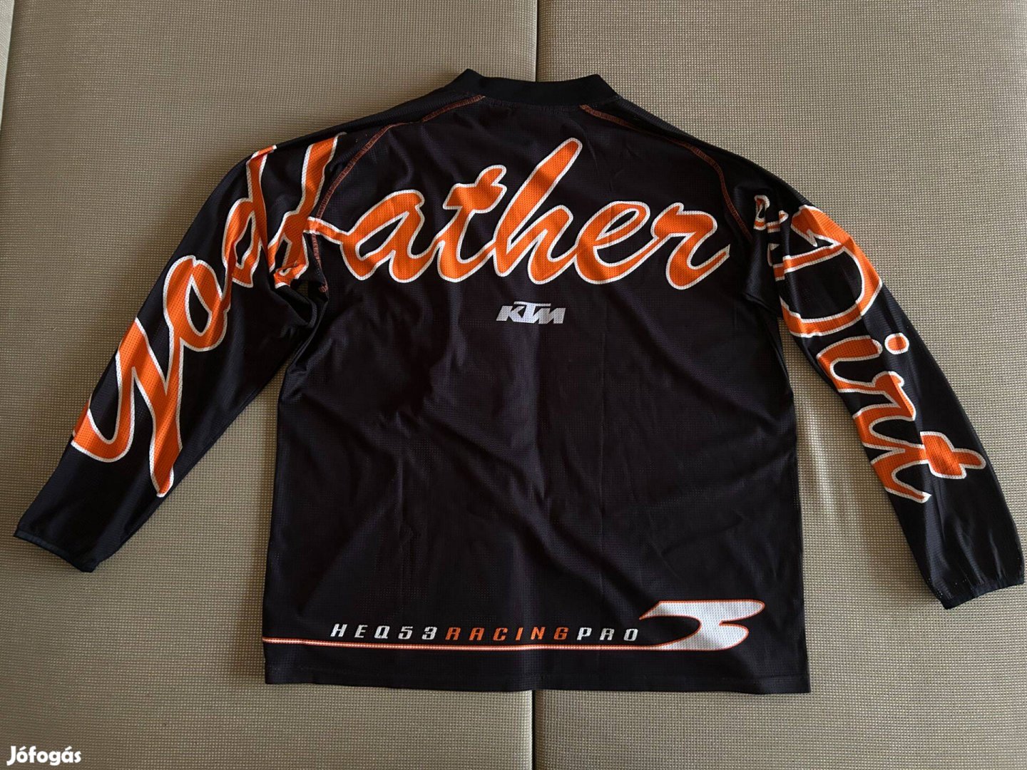 KTM motoros cross mez , enduro póló , felső . 2XL