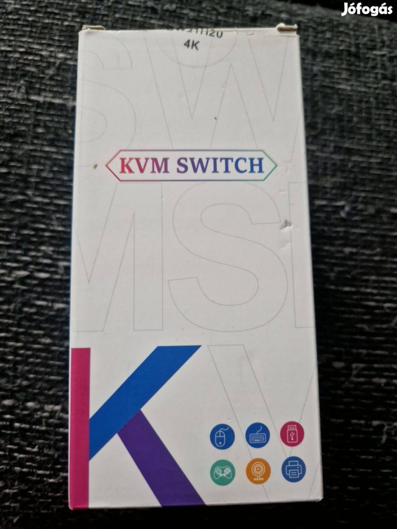 KVM switch új